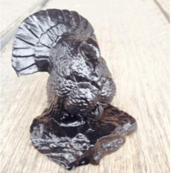 Handcrafted Turkey Made from Coal in Kentucky