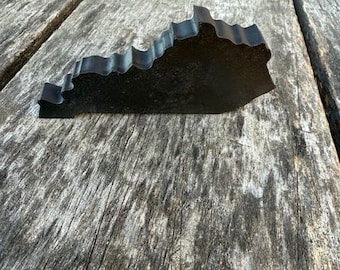 Handcrafted From Coal Kentucky State Outline Figurine