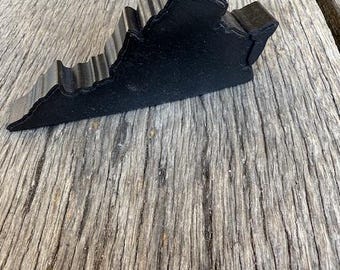 State of Virginia Handcrafted from Coal