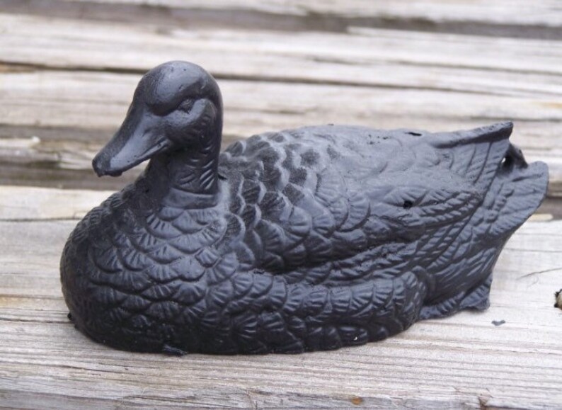 Handcrafted Mallard Duck Made from Coal in Kentucky image 1