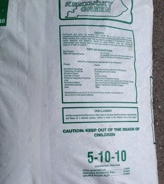 5-10-10 All purpose Pellet Fertilizer Lawn & Garden - Etsy.de