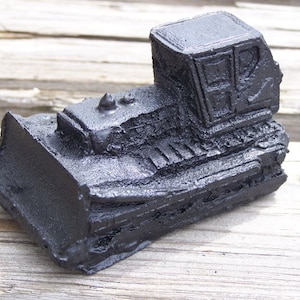 Handcrafted Bulldozer made from Coal Made in Kentucky