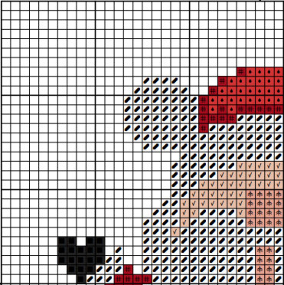 Santa Claus Cross Stitch Pattern PDF Saga New Year XStitch Etsy