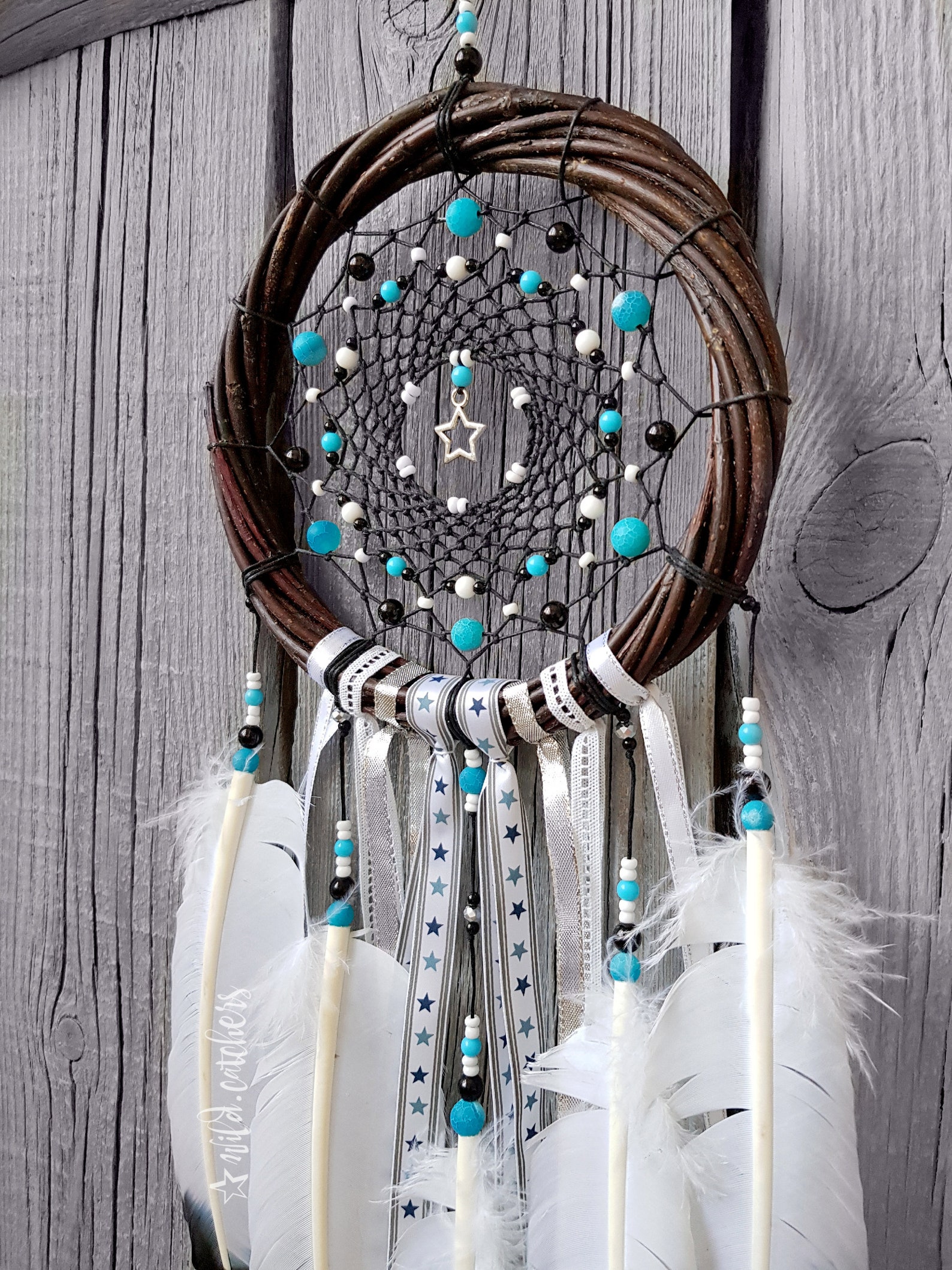 Dreamcatcher Country Style Dream Catcher Authentic Wall Etsy