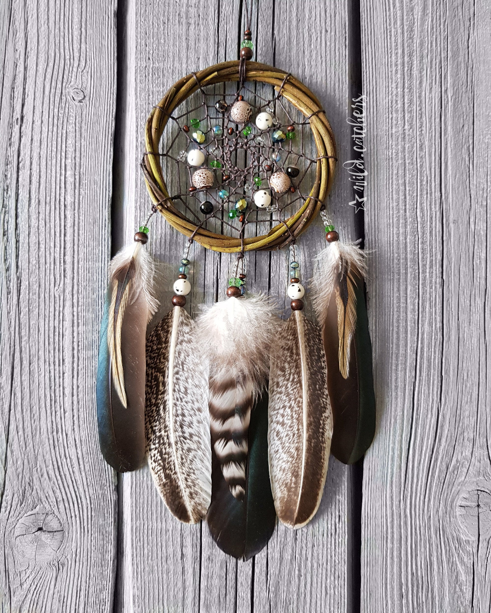 Dream Catcher Country Style Dreamcatcher Authentic Etsy