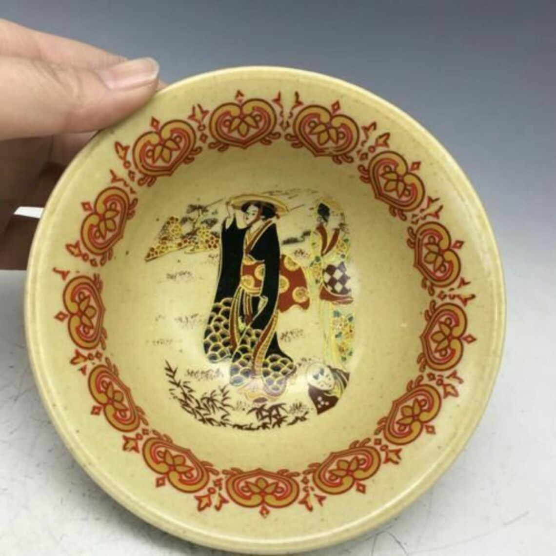Chinese ancient jingdezhen ceramic bowl handpainted adults Etsy