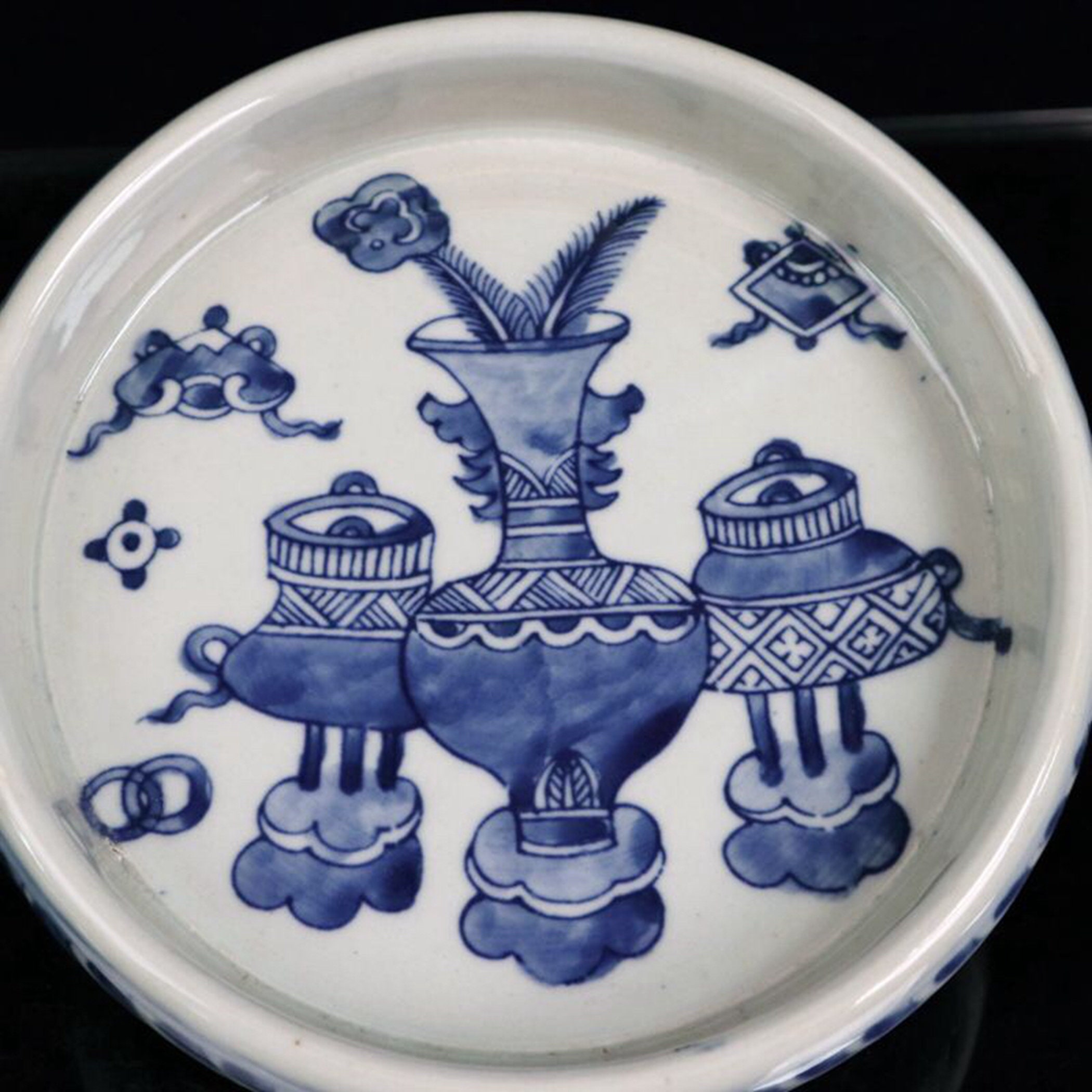 Collection of Chinese Antiques Handmade Blue and White Etsy UK