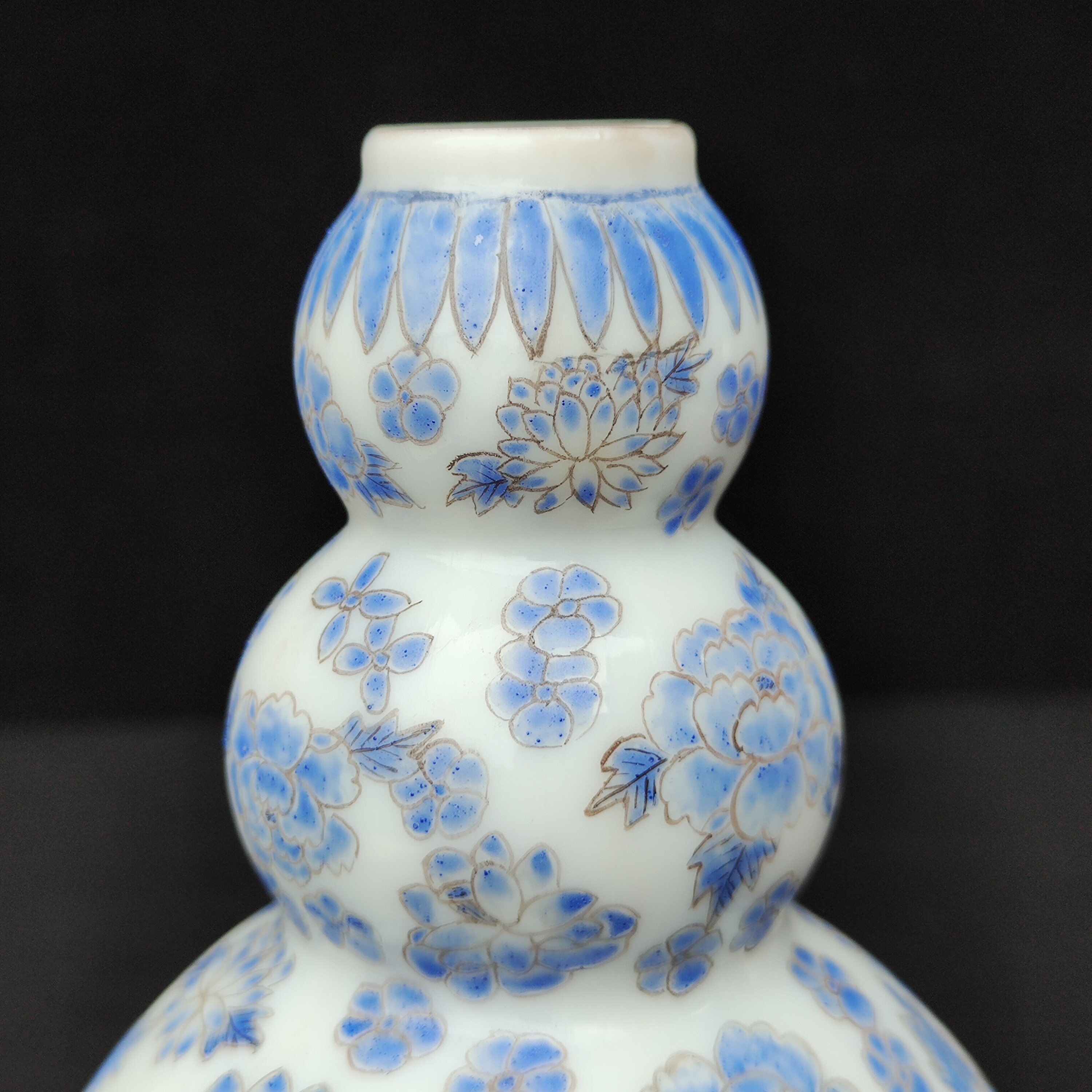 Collection of Chinese antique glass vases pure hand painted Etsy