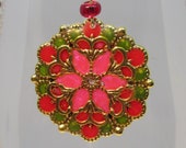 Stained Glass Window Pendant