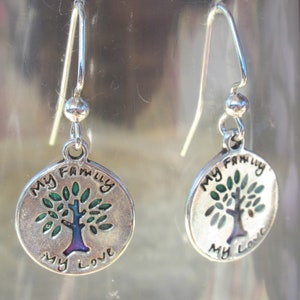 Tree of Life Earrings - My Family, My Love