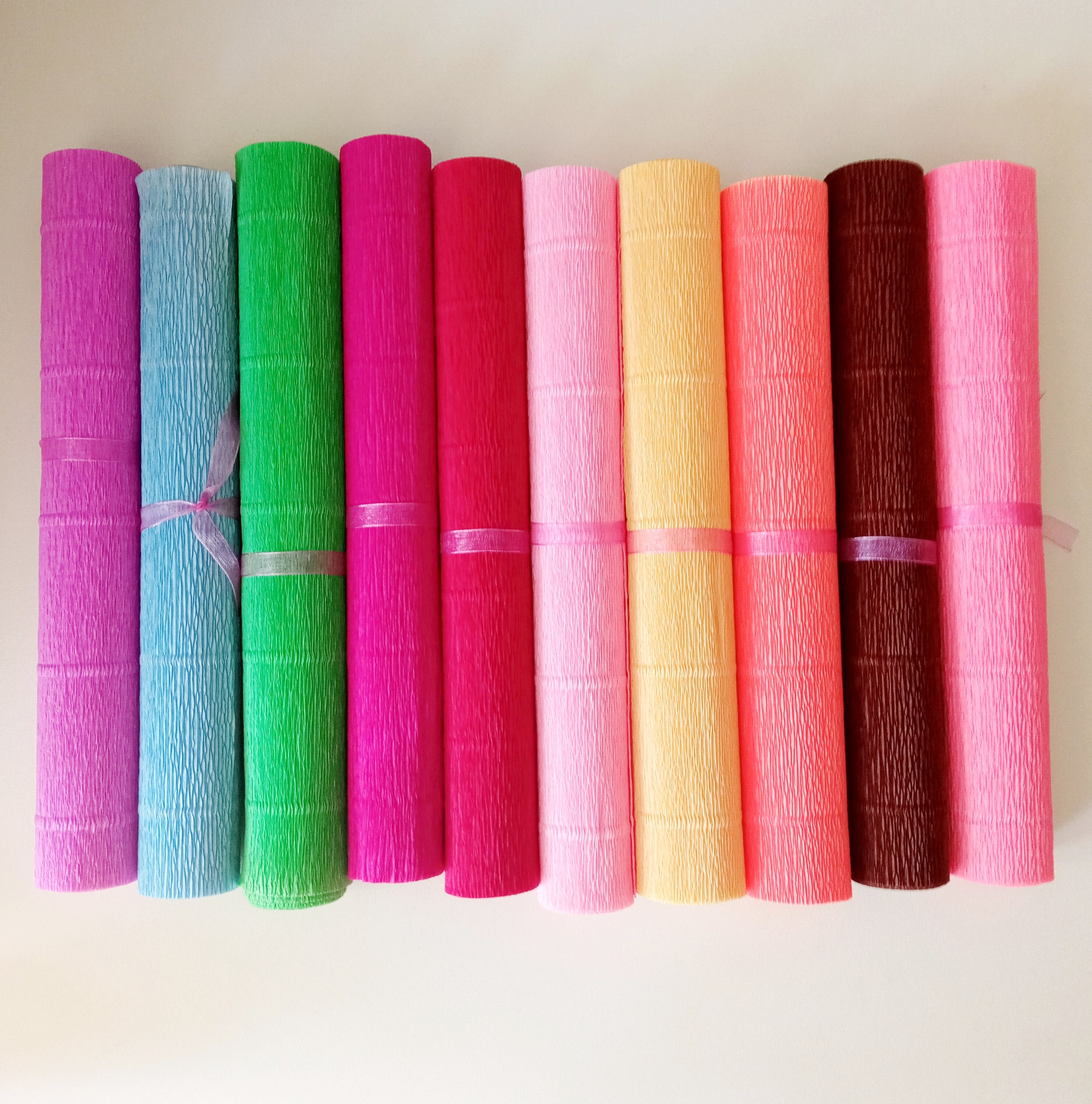 Crepe Paper rolls kit for Weddings Parties Home Decor & Etsy