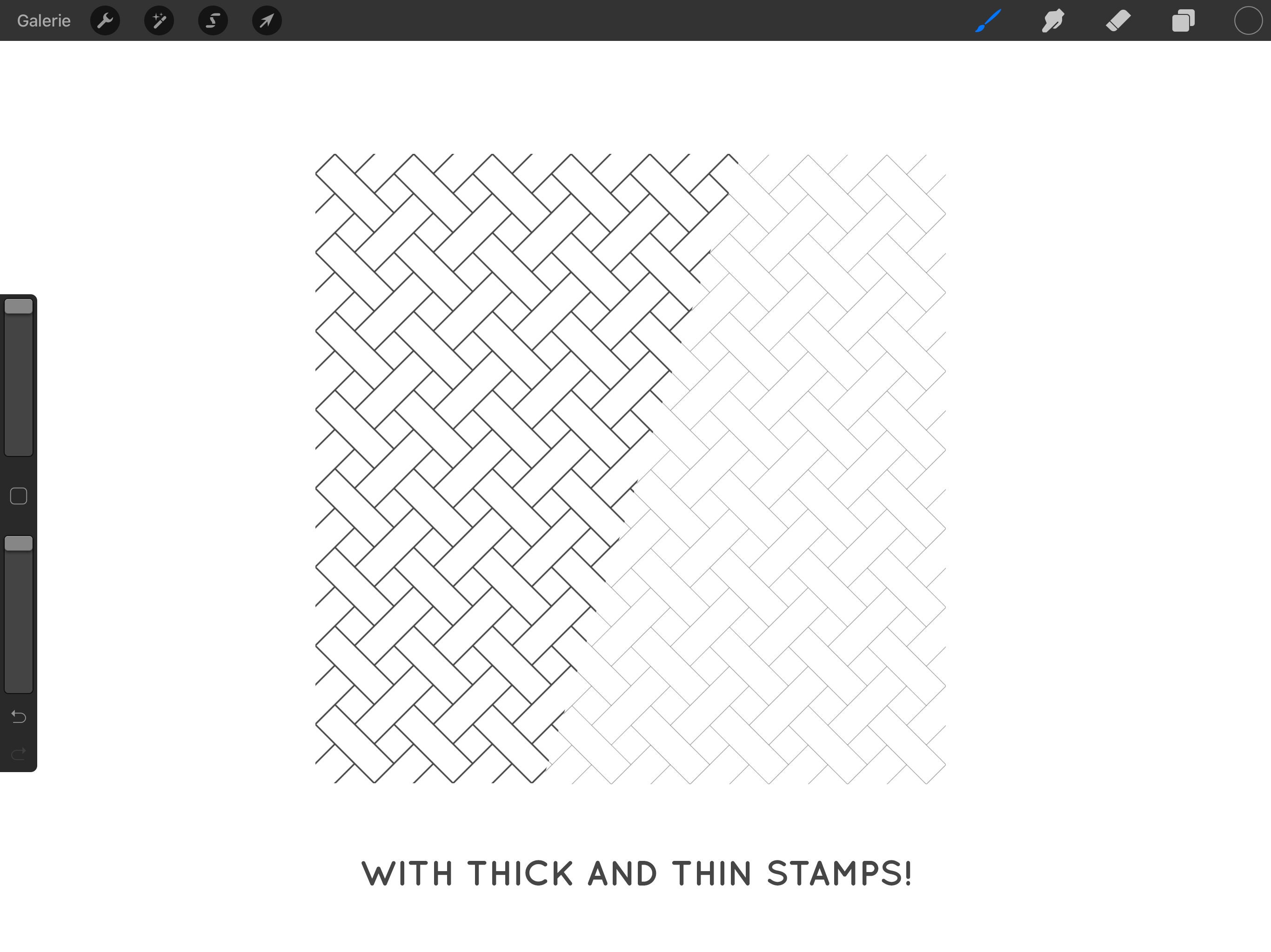 Patterns for Procreate Nordic and Zigzag Patterns/grid - Etsy