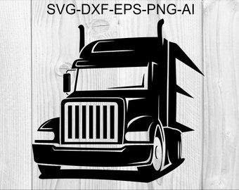 Free Free 209 Semi Truck Silhouette 18 Wheeler Svg Free SVG PNG EPS DXF File