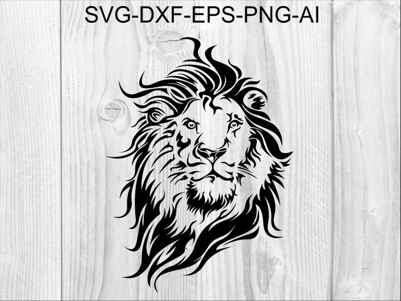 Free Free 265 Cricut Half Lion Face Svg SVG PNG EPS DXF File