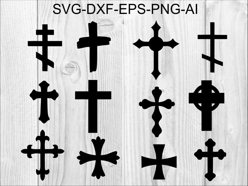 Download Cross Svg 2 Cross Circle Svg Cross Frame Svg Cross Monogram Etsy