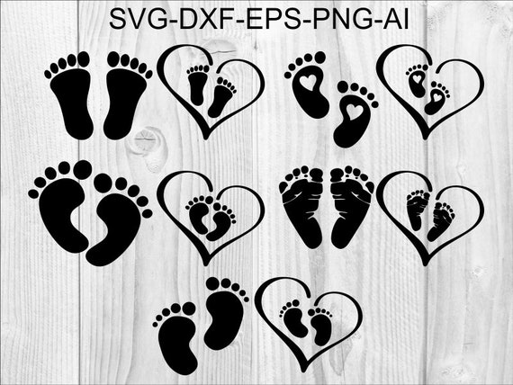 Download Baby Feet Bundle Svg Baby Bundle Svg Feet Bundle Svg Baby Feet Etsy