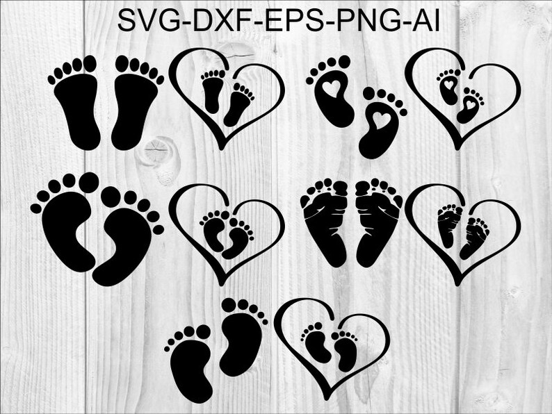 Download Baby Füße Bundle Svg Baby Bundle Svg Füße Bundle Svg Baby ...