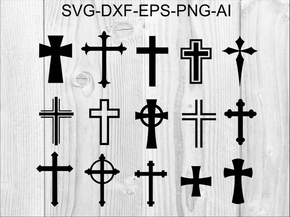 Download Cross Svg File Cross Circle Svg Cross Frame Svg Cross Monogram Etsy