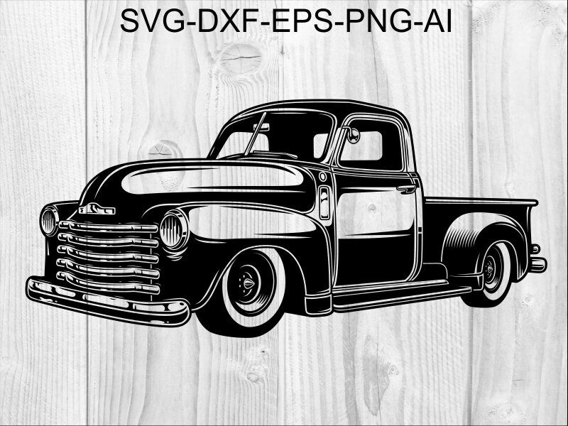 Truck SVG 9 Retro pickup Pickup truck svg vintage pick up ...