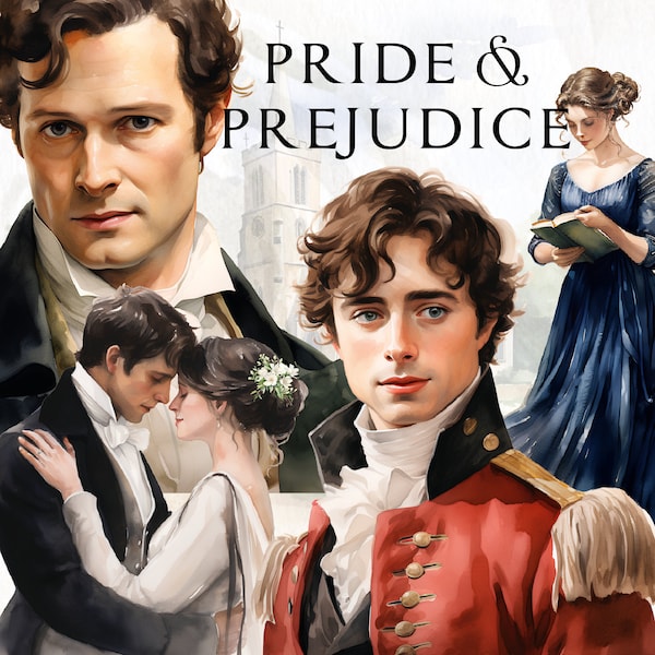 Pride and Prejudice Print - Etsy