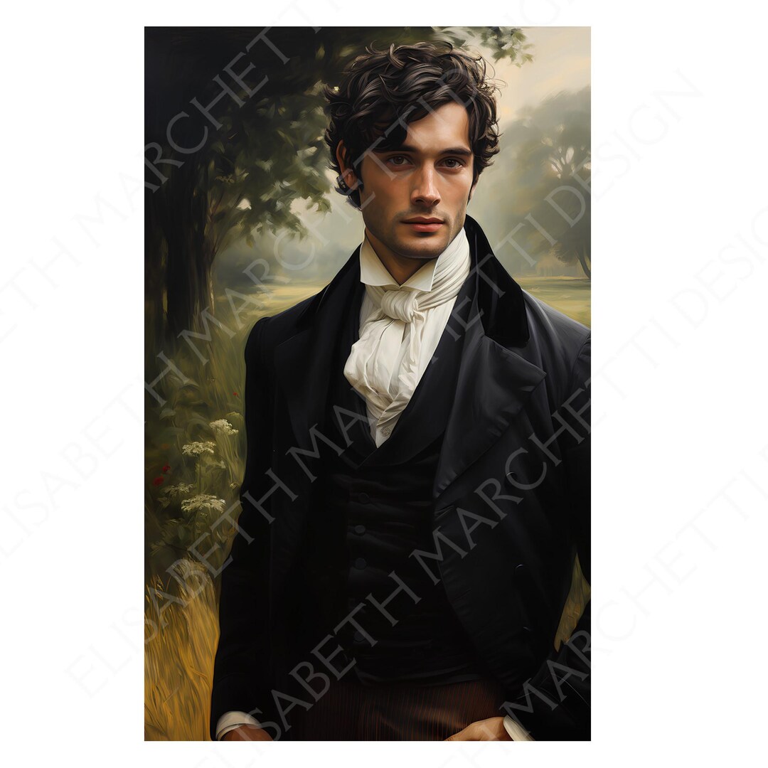 Brooding Regency Hero Mr Darcy Ebook Cover, Commercial Licence, Text ...