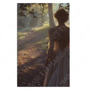 Woman Walking Forest Ebook Cover, KDP JPG, Commercial Licence