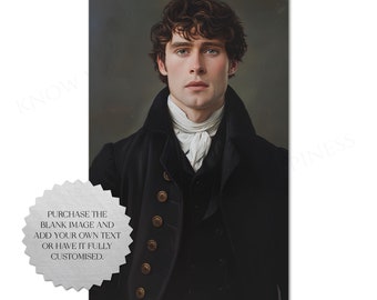 Anpassbares Liebesroman-Cover, kostenlose kommerzielle Nutzung, Indie-Autor, Regency-Romanze, historischer Liebesroman, Mr. Darcy, Budget-Cover