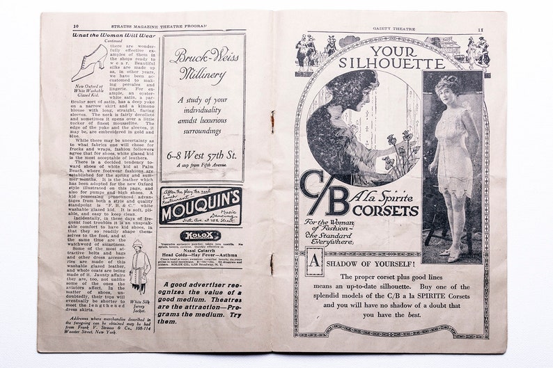 Sick-A-Bed 1918 Gaiety Theatre Playbill
