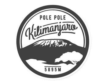 Kilimanjaro Pole Pole Magnet