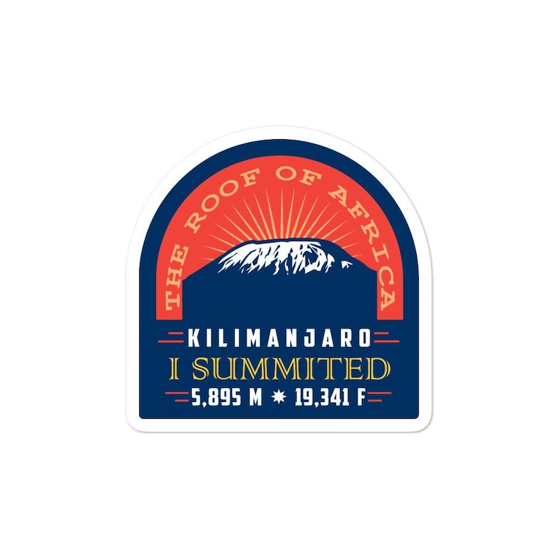 I Summited Mount Kilimanjaro Stickers image 1