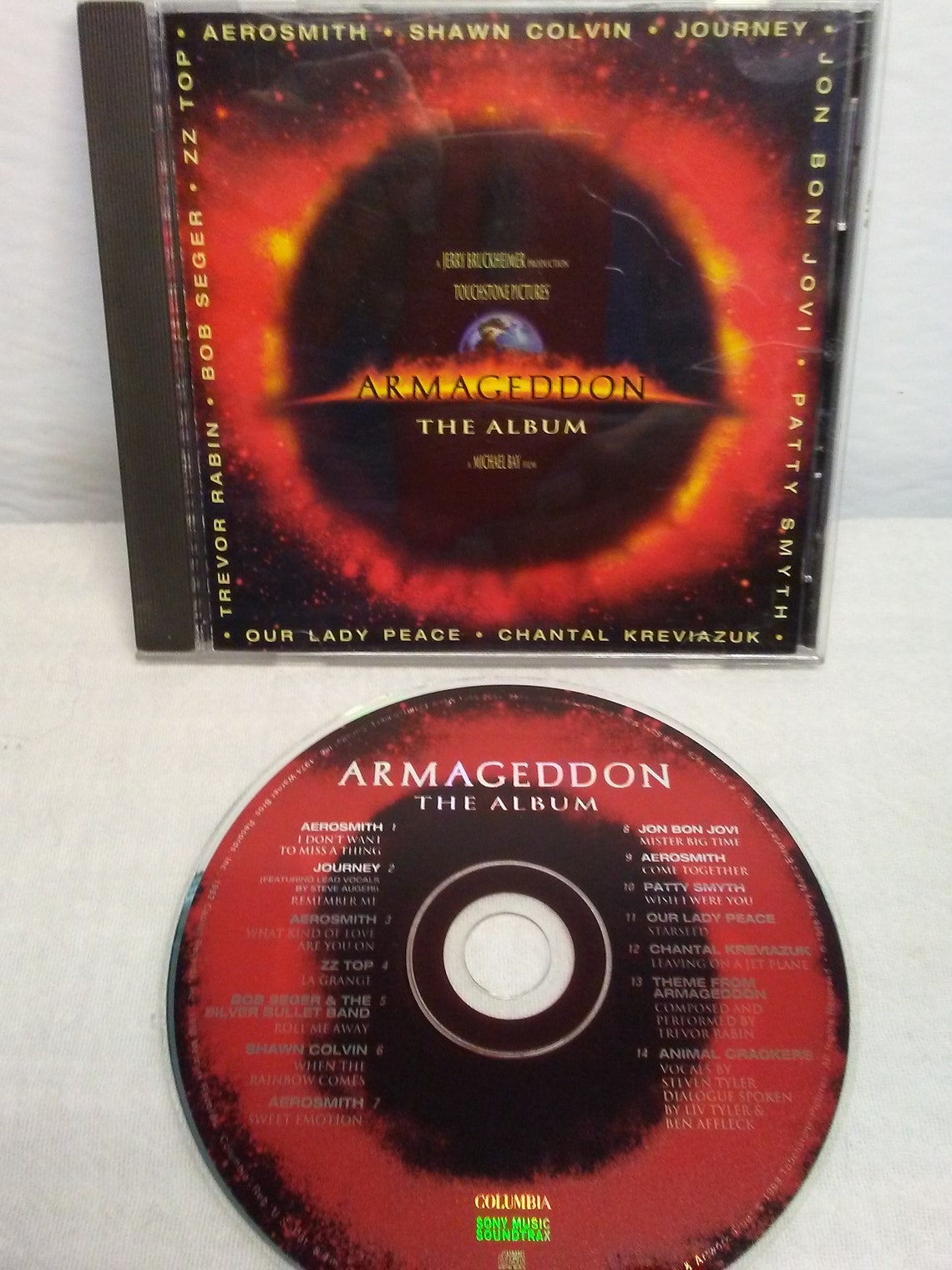 ARMAGEDDON The AlbumCD 1998 Etsy