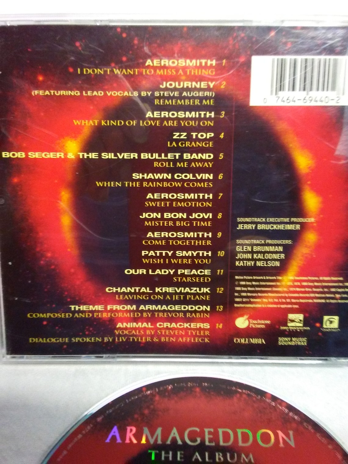 ARMAGEDDON The AlbumCD 1998 Etsy