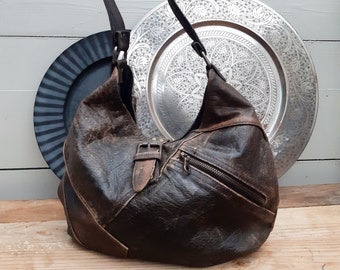 Recycle Eco friendly bag Tote Handbag Shopping bag Thai handmade Hemp Sac # Tree