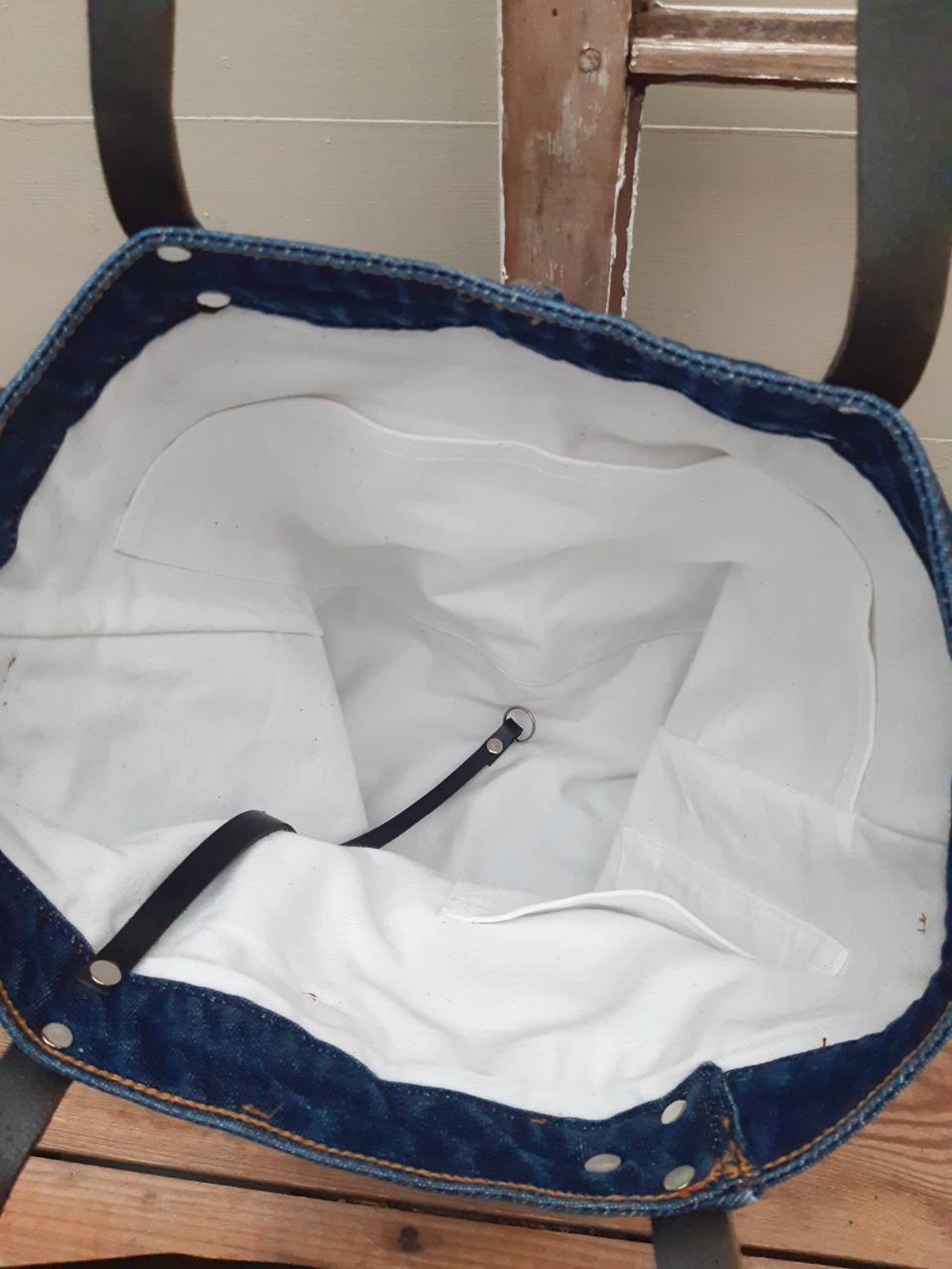 Levis Jeans Tote Bag Levis Bag Denim Tote Bag Top Handle Etsy