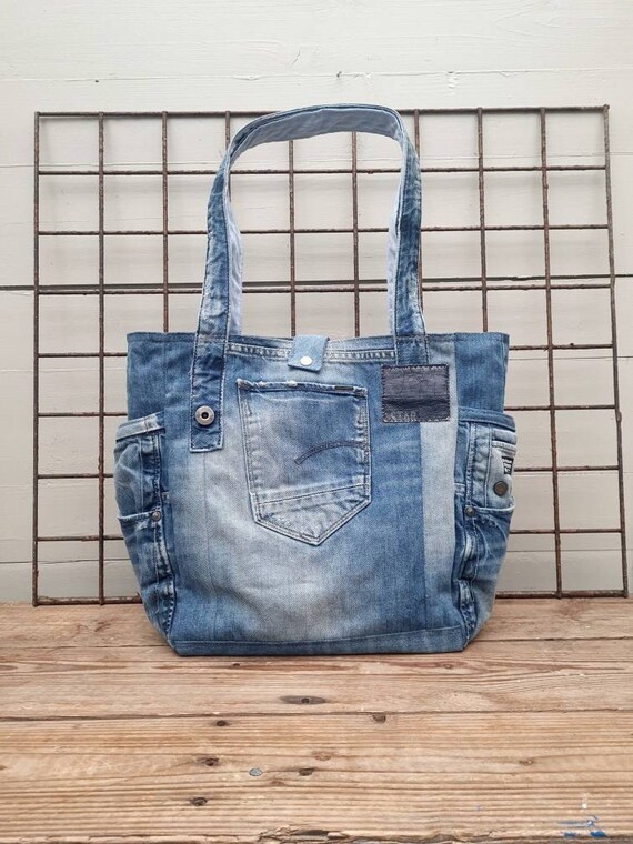 G-star Denim Bag Jeans Shopper Upcycled 
