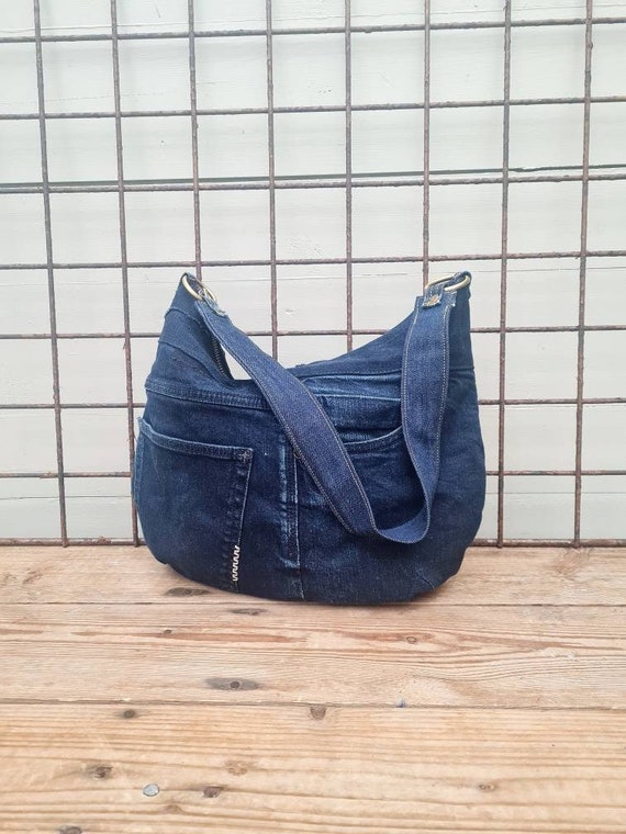 hobo bag from jeans