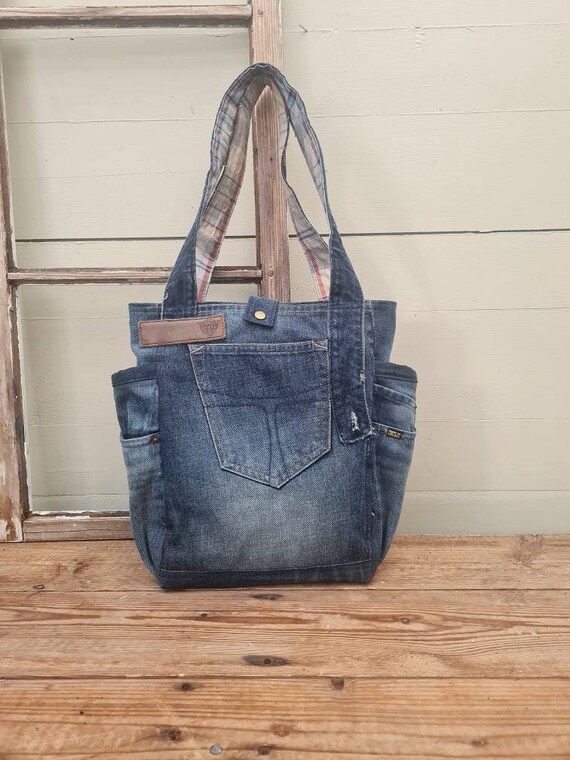 Petite Jeans Shoulder Bag Denim Handbag 