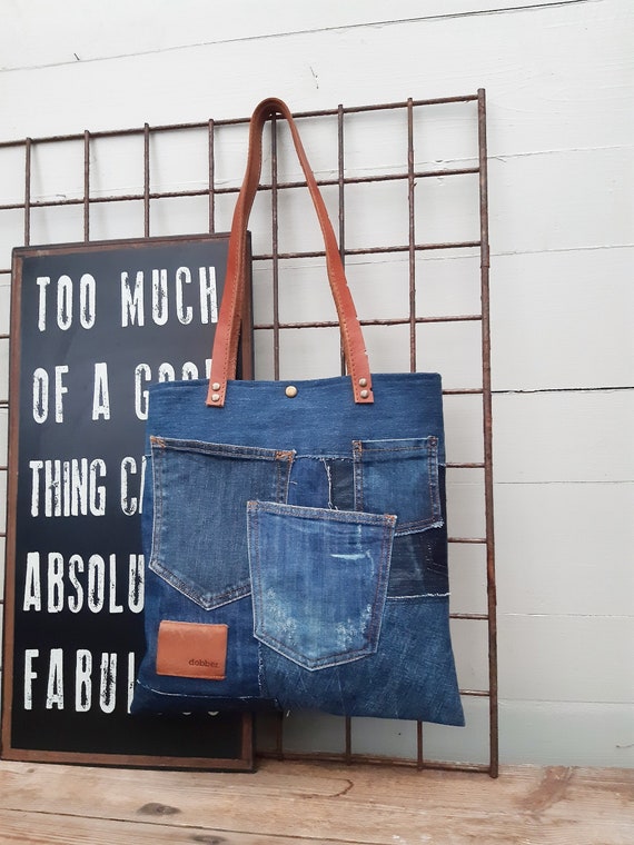 Jeans Tote Denim Bag Jeans Tote Bag 