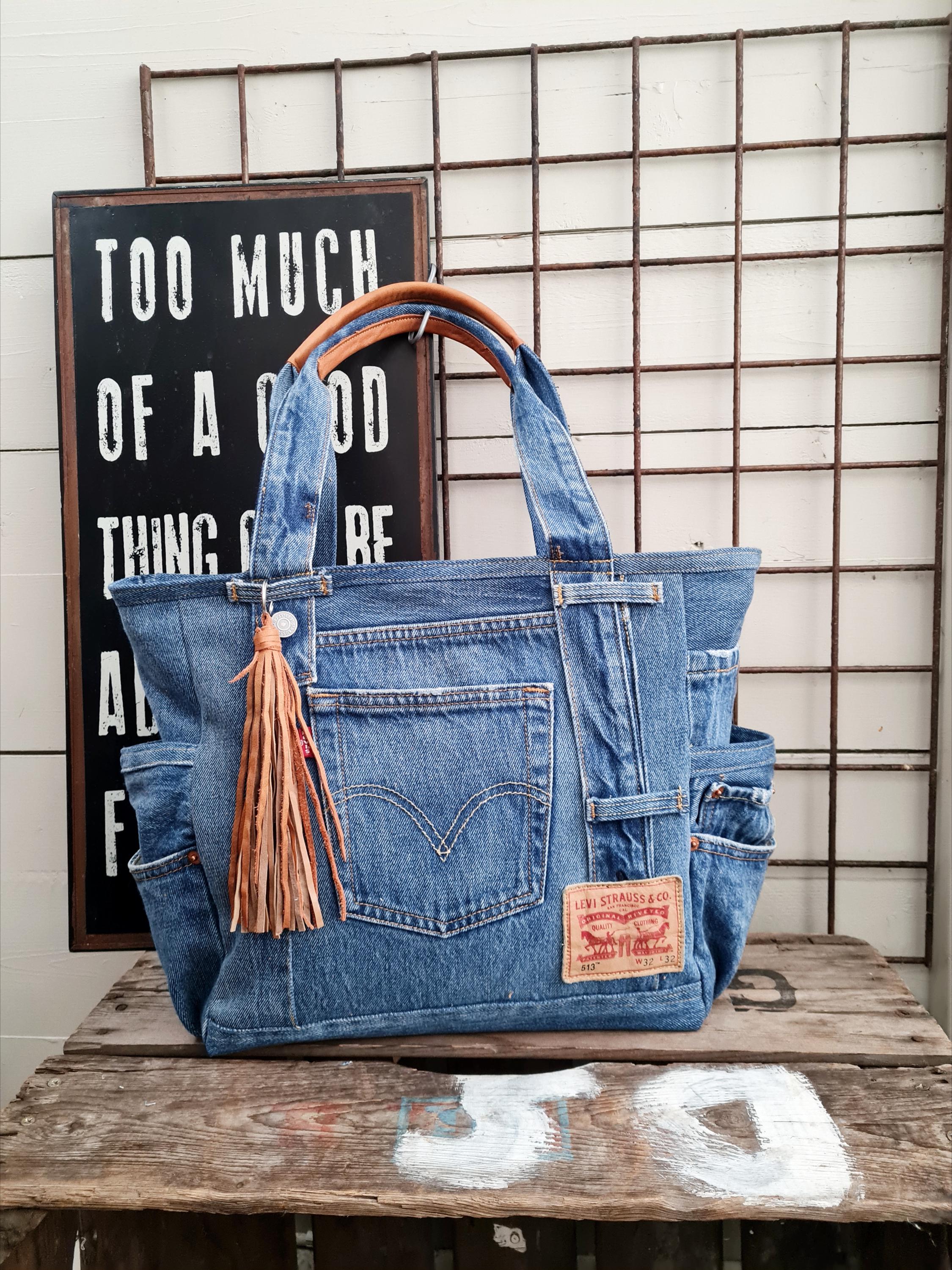 【希少】70’s Levi’s Denim laundry bag Upcycled Levis Denim Shoulder Bag, Handmade Jean Tote - Etsy