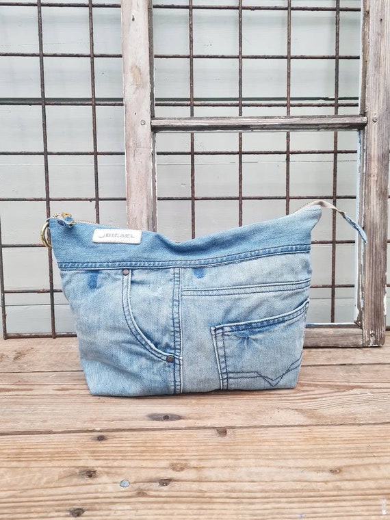 Diesel Denim Toiletry Bag Jeans Pouch 