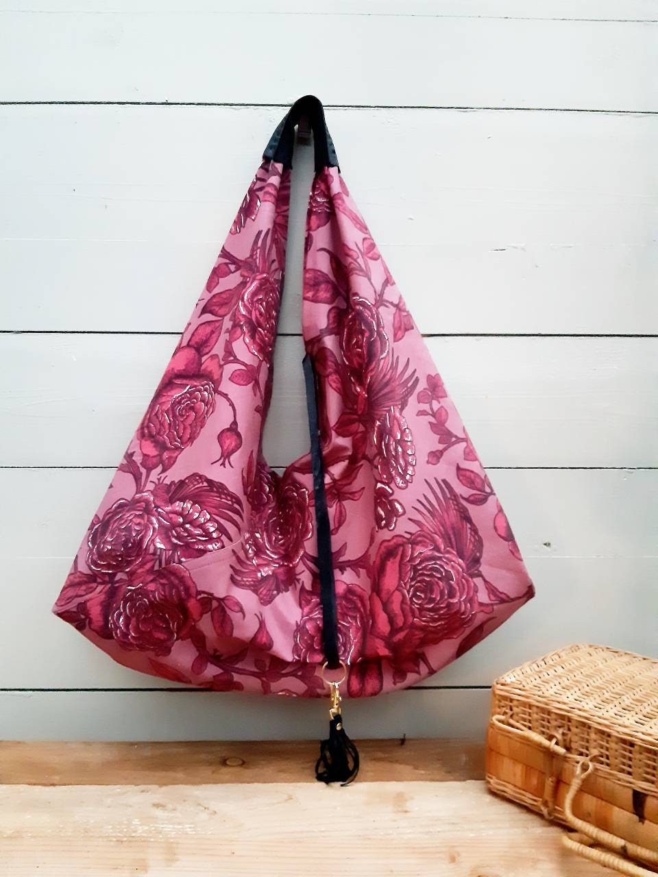 Origami bag Japanese market bag market bag shopping bag Etsy