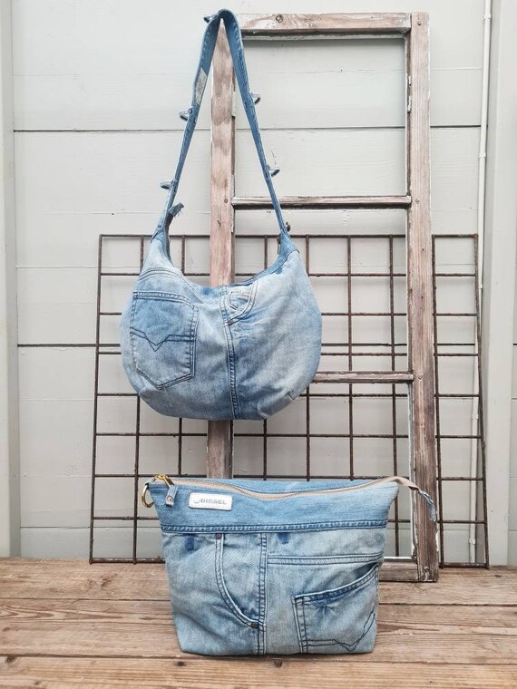 Diesel Denim Toiletry Bag Jeans Pouch 