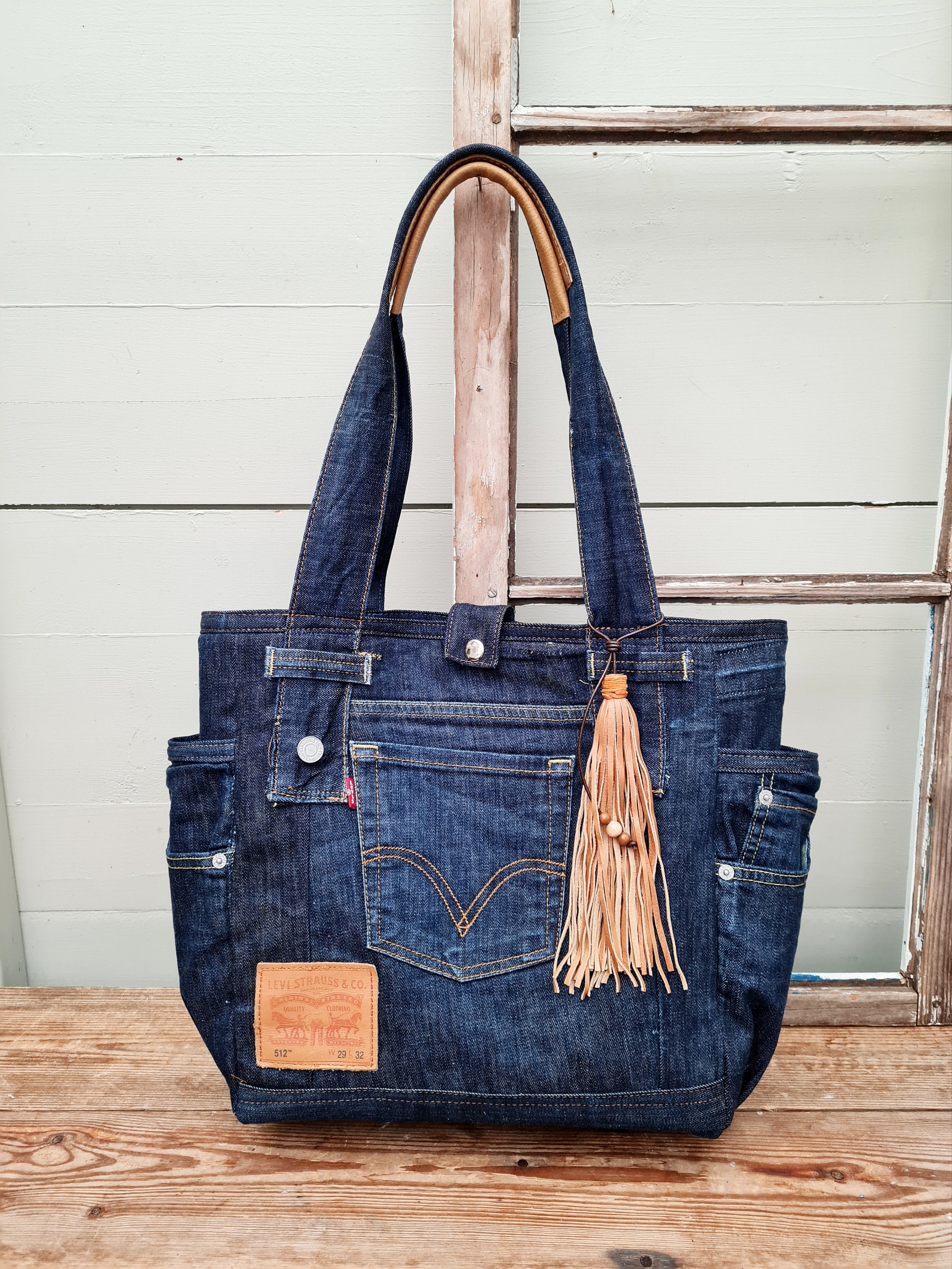 Upcycled Denim Fanny Bag – Use Me Works