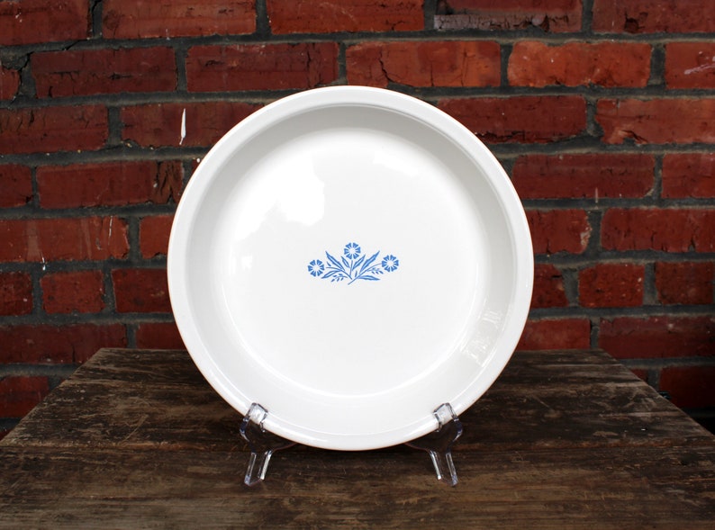 Sold Individually at Whispering City RVA #381 Corning Ware 9 Pie Baking Dish SHIPS FREE Vintage Corningware Blue Cornflower #P-309