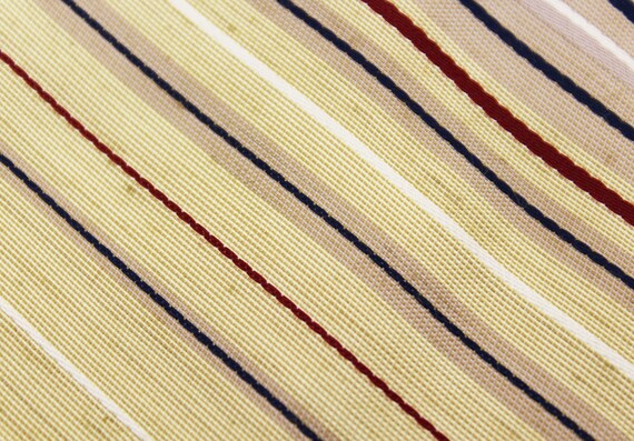 Beau Brummell Italian Diagonal Striped Linen Blen… - image 2