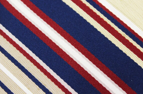 Beau Brummell Italian Diagonal Striped Linen Blen… - image 3