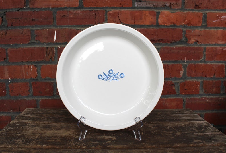 Sold Individually at Whispering City RVA #381 Corning Ware 9 Pie Baking Dish SHIPS FREE Vintage Corningware Blue Cornflower #P-309