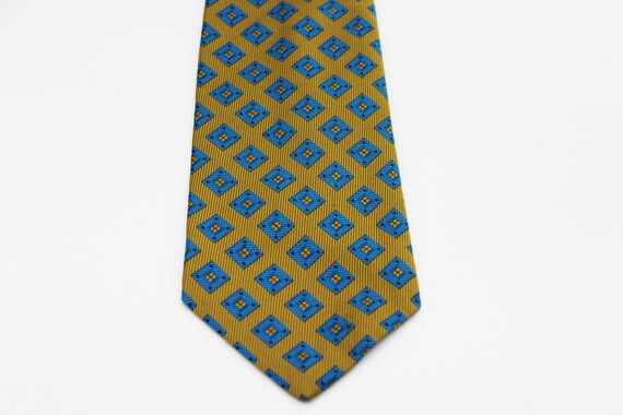 Local Gentry Resisto Kipper Gold & Blue Mens Neck… - image 5