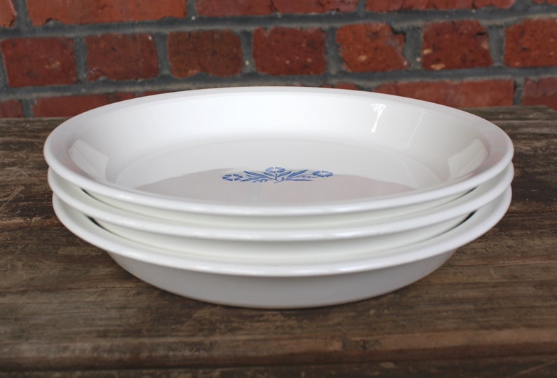 Sold Individually at Whispering City RVA #381 Corning Ware 9 Pie Baking Dish SHIPS FREE Vintage Corningware Blue Cornflower #P-309