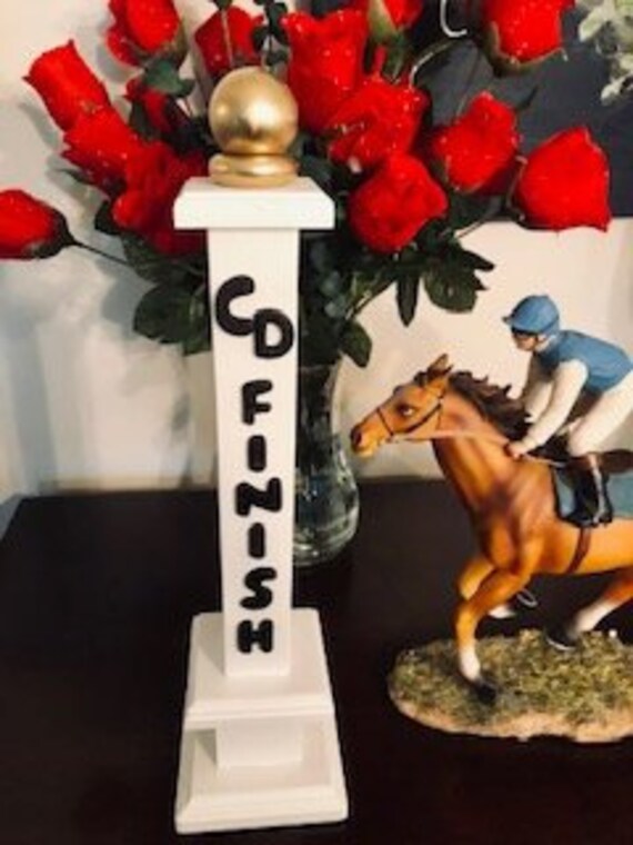 Kentucky Derby Finish Line Ky Derby Table Decor Horse Etsy